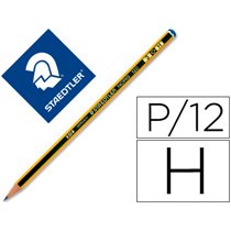 Lapices De Grafito Staedtler Noris N.3 H Unidad