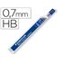 Minas Staedtler Mars Micro Grafito 0,7 Mm Hb Tubo Con 12 Minas
