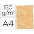 Papel Pergamino Din A4 Troquelado 150 Gr Color Parchment Ocre Paquete De 25 Hojas