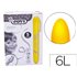 Barra De Maquillaje Jovi Twist Make-Up Amarillo Caja De 5 Unidades