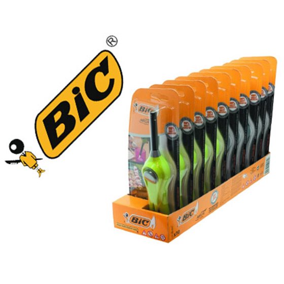 Encendedor Bic Megalighter Multiusos Con Gancho Retractil