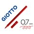 Rotulador Tratto Office Fine Punta De Fibra Trazo 0,7 Mm Rojo