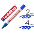 Rotulador Edding Punta Fibra 750 Azul Punta Redonda 3,5 Mm