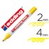 Rotulador Edding Punta Fibra 750 Amarillo Punta Redonda 2-4 Mm