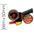 Portarrollo Scotch Para Embalaje Heavy Duty Bajo Ruido Con 2 Rollos De Cintas Marron 50Mm X 66Mt