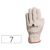 Guantes Deltaplus Piel Vacuno Especial Para Todo Tipo De Trabajos El Mas Vendido Del Mercado Talla 7