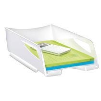 Bandeja Sobremesa Cep Maxi De Gran Capacidad Plastico Blanca 386X270X115 Mm