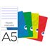 Libreta Escolar Oxford Openflex Tapa Flexible Optik Paper 48 Hojas Din A5 Rayado Horizontal Colores Surtidos