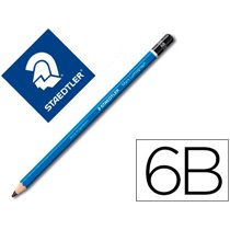 Lapices De Grafito Staedtler Mars Lumograph 100 6B Unidad