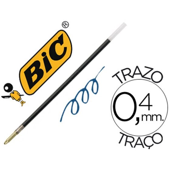 Recambio Boligrafo Bic Peana Pen Desk Azul