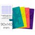 Libreta Escolar Oxford Tapa Flexible Optik Paper Openflex 48 Hojas 90 Gr 90 X 140 Mm Cuadro 5 Mm Colores Surtidos