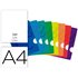 Libreta Escolar Oxford Tapa Flexible Optik Paper Openflex 48 Hojas 90 Gr Din A4 Liso Colores Surtidos