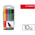 Rotulador Stabilo Acuarelable Pen 68 Estuche De 10 Unidades Colores Surtidos