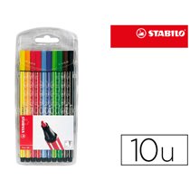 Rotulador Stabilo Acuarelable Pen 68 Estuche De 10 Unidades Colores Surtidos