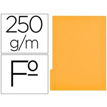 Subcarpeta Cartulina Gio Folio Pestaña Izquierda 250 G/M2 Amarillo
