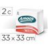Servilleta Celulosa Amoos 33X33 Cm 2 Capas Paquete De 90 Unidades