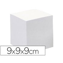 Taco Papel Quo Vadis Encolado Blanco 680 Hojas 100% Reciclado 90 G/M2 90X90X90 Mm