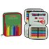 Plumier Escolar Alpino Color Pequeño Doble Cremallera