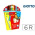 Rotulador Giotto Super Bebe Caja De 6 Colores Surtidos