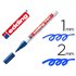 Rotulador Edding Punta Fibra 751 Azul Punta Redonda 1-2 Mm