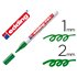 Rotulador Edding Punta Fibra 751 Verde Punta Redonda 1-2 Mm