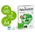 Papel Fotocopiadora Navigator Eco Logical Din A4 75 Gramos Paquete De 500 Hojas