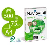 Papel Fotocopiadora Navigator Eco Logical Din A4 75 Gramos Paquete De 500 Hojas