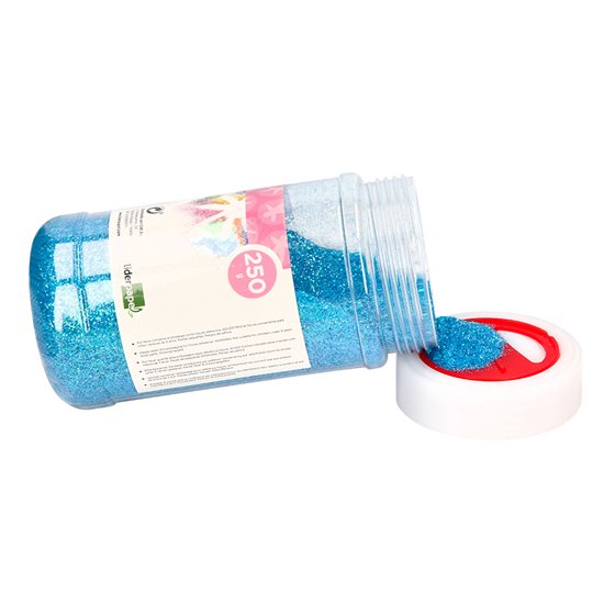 Purpurina Liderpapel Fantasia Colores Metalicos Pasteles Surtidos Bote De 250 Gr