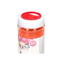 Purpurina Liderpapel Fantasia Color Metalico Naranja Pastel Bote De 250 Gr
