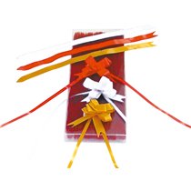 Cinta Para Hacer Lazos Oro 130 Cm X 31 Mm Unidad
