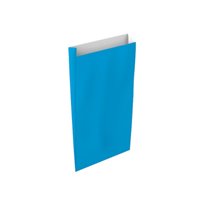 Sobre Papel Basika Celulosa Celeste Con Fuelle M 200X350X60 Mm Paquete De 25 Unidades