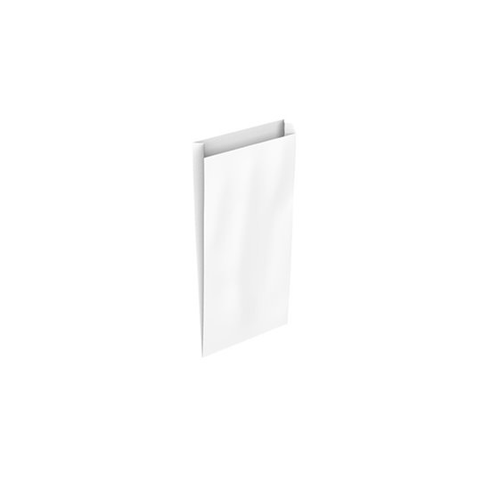 Sobre Papel Basika Celulosa Blanco Con Fuelle Xs 120X250X30 Mm Paquete De 25 Unidades