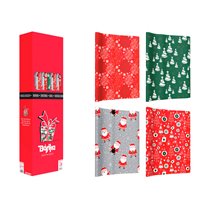 Papel De Regalo Basika Navidad Rollo Ancho 1 Mt Longitud 3 M Modelos Surtidos Gramaje 50 Gr