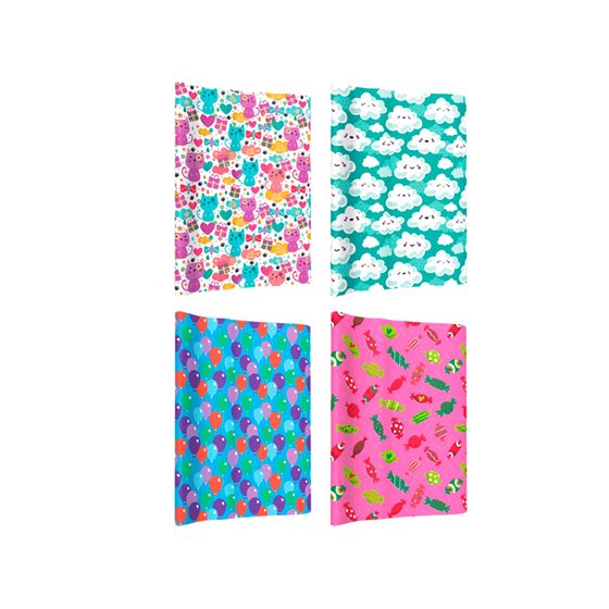 Papel De Regalo Basika Infantil Rollo De 100 X 300 Cm Modelos Surtidos
