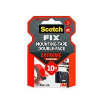 Soporte Adhesivo Cinta Scotch Doble Cara Superresintente 1,5 Mt X 19 Mm