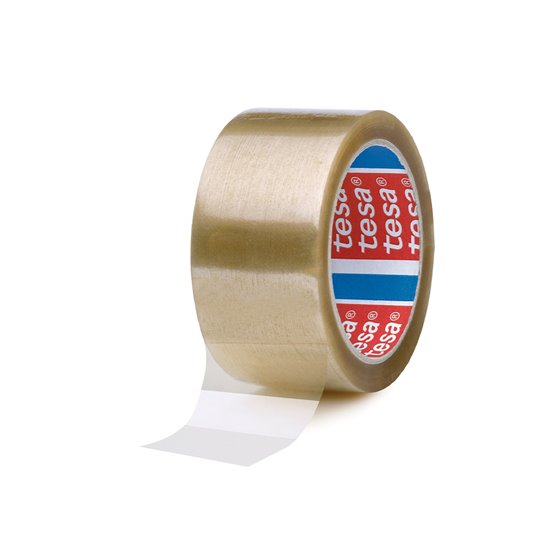 Cinta Adhesiva Tesa Pp Transparente 132 Mt X 50 Mm Para Embalaje