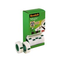 Cinta Adhesiva Scotch Magic Invisible 33 Mt X 19 Mm Pack De 14 Unidades