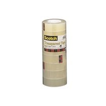 Cinta Adhesiva Scotch Acordeon 550 33 Mt X 19 Mm Pack De 8 Unidades