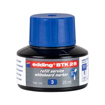 Tinta Rotulador Edding Pizarra Blanca Btk-25 Color Azul Bote 25 Ml