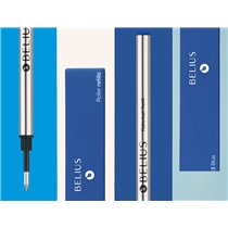 Recambio Roller Belius Azul 0,7 Mm Caja 3 Unidades