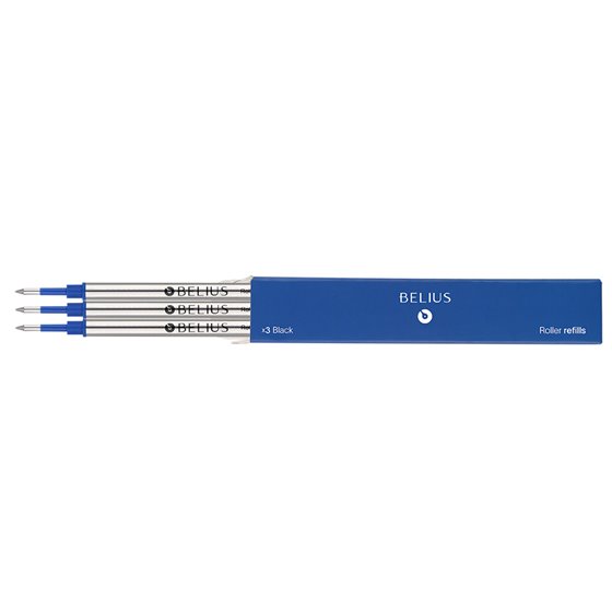 Recambio Roller Belius Azul 0,7 Mm Caja 3 Unidades