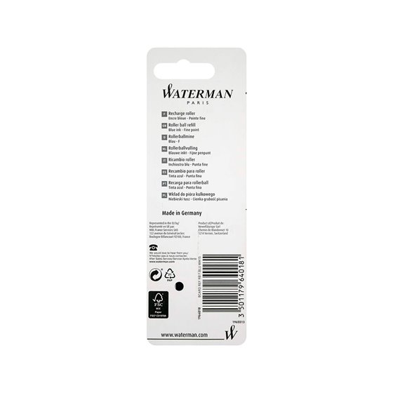 Recambio Boligrafo Waterman Standar Maxima 53425 Negro