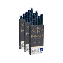 Tinta Estilografica Parker Negra Caja De 5 Cartuchos