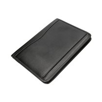 Carpeta Portafolios Cremallera Con Bolsa Para Movil Y Tarjetero Color Negro 260X355 Mm