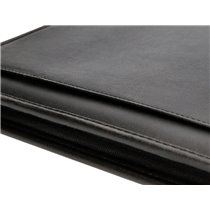 Carpeta Portafolios Cremallera Con Bolsa Para Movil Y Tarjetero Color Negro 260X355 Mm