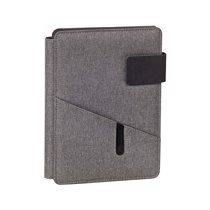 Carpeta Portafolios Carchivo Venture Din A5 Con Cuaderno Y Soporte Smartphone Color Gris