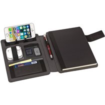 Carpeta Portafolios Carchivo Venture Din A5 Con Cuaderno Y Soporte Smartphone Color Gris