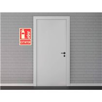Pictograma Archivo 2000 Extintor Pvc Rojo Luminiscente 210X300 Mm