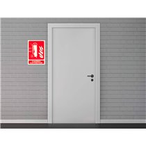 Pictograma Archivo 2000 Carro Extintor Pvc Rojo Luminiscente 210X300 Mm