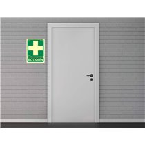 Pictograma Archivo 2000 Botiquin Pvc Verde Luminiscente 224X300 Mm